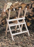 Caballete de Madera Grande 3 Brazos