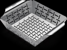 Cesta para Verduras deluxe - Modelo Peque�o, Acero inoxidable