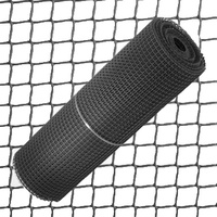 Red Plastico Antracita 9x9 mm 25 Metros