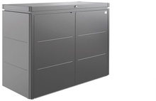 Armario Metalico HighBoard Gris Oscuro 160 x 70 x 118