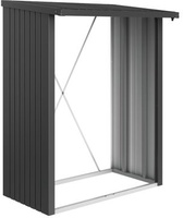 Armario Le�ero WoodStock Gris Oscuro 157 x 102 x 199