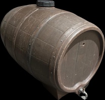 Barrica Fibra de Polietileno 200L segunda mano