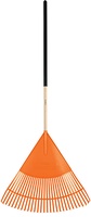 Escoba Plastica Flexible Jardin 30 Dientes 