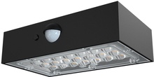Aplique Led Solar 3W Negro