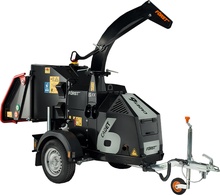 Biotrituradora Forst B&S 23HP con Remolque  Tritura Ramas de 150mm Motor Vanguard EFI