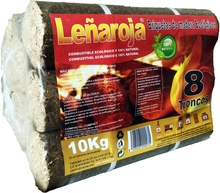 Pack Briquetas de Madera 10 Kg Le�a Roja