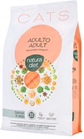Pienso Gatos Natura Diet Cat Adult Salmon & Vegs 1,5 Kg