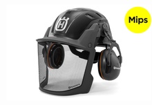 Casco Forestal Technical Husqvarna MIPS Gris