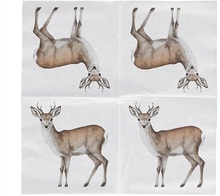 Servilletas Papel Corzo 33x33 cm 20 uds