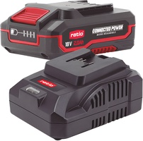 Kit batería Ratio Connected Power 18 V 2 Ah con cargador Kit batería Ratio Connected Power 18 V 2 Ah con cargador