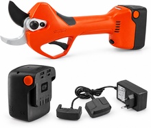 Pack tijera de poda Stocker Magma E-40 TP 21 V con batería Power 2,6 Ah y cargador doble Pack tijera de poda Stocker Magma E-40 TP 21 V con batería Power 2,6 Ah y cargador doble