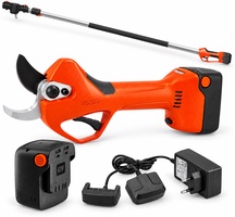 Pack Stocker Magma E-40 TP 21 V con pértiga telescópica 190-310 cm, batería 2,6 Ah y cargador doble Pack Stocker Magma E-40 TP 21 V con pértiga telescópica 190-310 cm, batería 2,6 Ah y cargador doble
