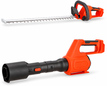 Pack jardín Stocker Power 21 V: cortasetos 632 + soplador 630, sin baterías ni cargador Pack jardín Stocker Power 21 V: cortasetos 632 + soplador 630, sin baterías ni cargador