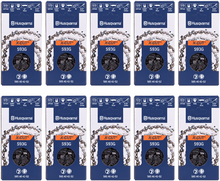 Pack 10 cadenas de motosierra Husqvarna X-CUT S93G 52 eslabones � 3/8 mini � 1,3 mm
