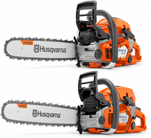 Oferta profesional Husqvarna: pack 550 XP Mark II + 572 XP AutoTune, 2 motosierras
