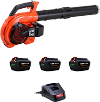 Soplador profesional ECHO DPB-2600 PRO 56 V + 3 baterías 4,5 Ah y cargador ultrarrápido Soplador profesional ECHO DPB-2600 PRO 56 V + 3 baterías 4,5 Ah y cargador ultrarrápido