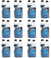Aceite Husqvarna LS+ 2T · caja de 12 botellas de 1 litro Aceite Husqvarna LS+ 2T · caja de 12 botellas de 1 litro