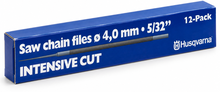 Limas redondas Husqvarna 4,0 mm para motosierra - Caja de 12 unidades Limas redondas Husqvarna 4,0 mm para motosierra - Caja de 12 unidades
