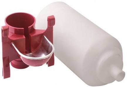 Bebedero Mixto para Conejos con Botella