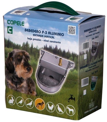 Bebedero P-3 Aluminio Vertical