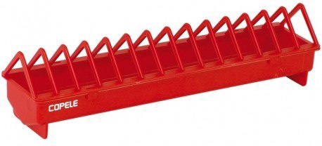 Comedero Plastico para Pollos 50 cm Rejilla Estrecha
