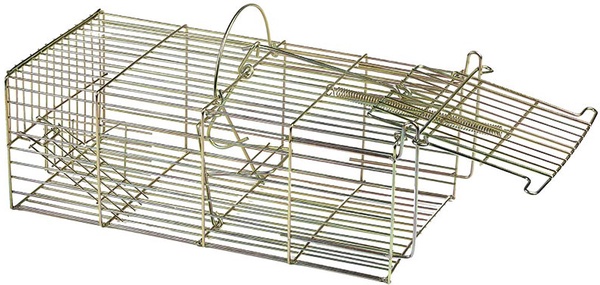 Jaula Ratonera Multicaptura 17x36x16 cm