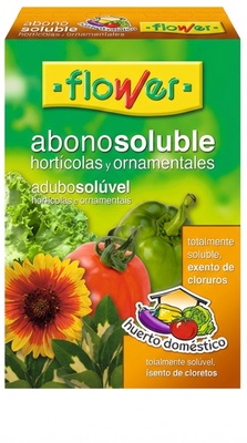 Abono Soluble Horticolas y Ornamentales 800gr Flower