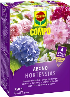 Abono Hortensias Compo 750 gr