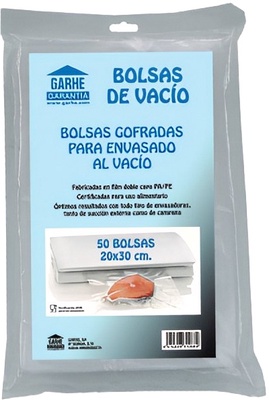 Paquete 50 Bolsas Gofrada Envasado Al Vacio 16x25 cm Paquete 50 Bolsas Gofrada Envasado Al Vacio 16x25 cm