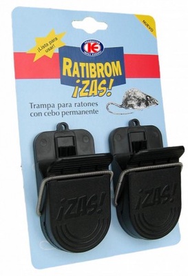 Ratonera Ratibrom Zas Blister 2 unidades