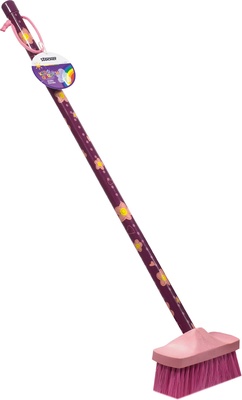 Escoba Cepillo Kids Garden Rosa