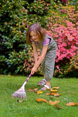 Escoba Cepillo Kids Garden Rosa