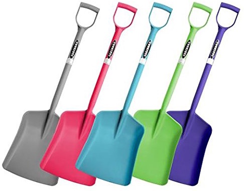 Pala Plastico Ecologica Rosa