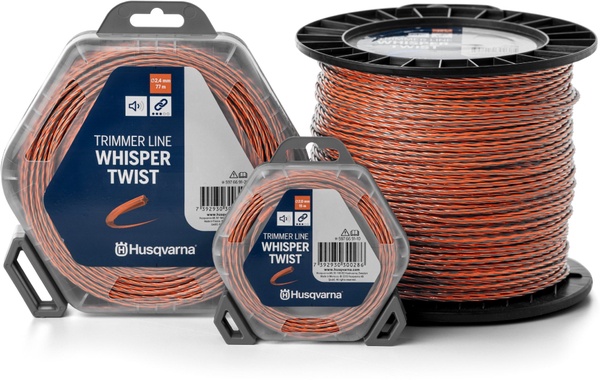 Hilo Nylon Desbrozadora Whisper Twist 2,4 mm 90 Metros