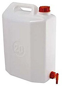 Bidon Plastico con Grifo 20 litros Ref 125