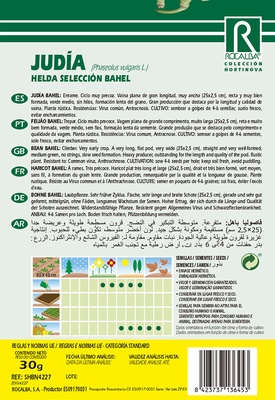 Semilla Judia Helda Seleccion Bahel 250 gr