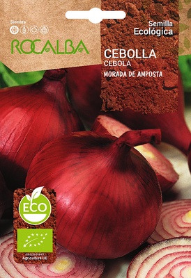 Semilla Ecologica Cebolla Morada de Amposta