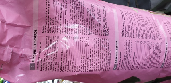 Bredipet Pienso Cachorros 15 kg