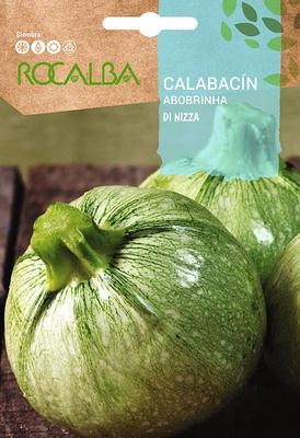 Semilla Calabacin Redondo de Niza