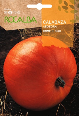 Semilla Calabaza Mammonth Gold 5 gr