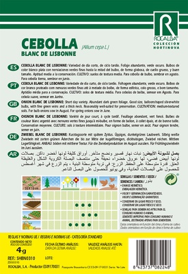 Semilla Cebolla blanca de Lisbone