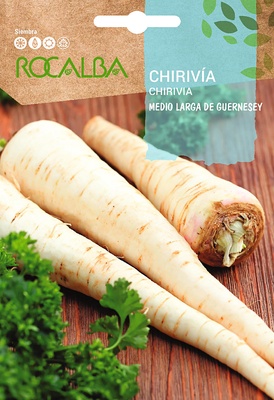 Semilla Chirivia Medio Larga de Guernesey