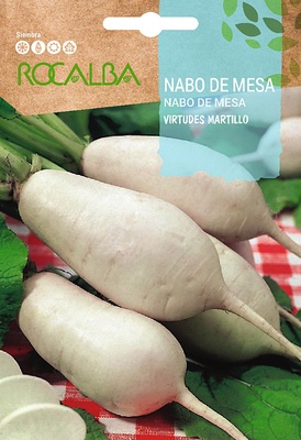 Semilla Nabo de Mesa Virtudes Martillo