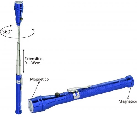 Linterna Orework 1135 Led Exte Magn. Pilas