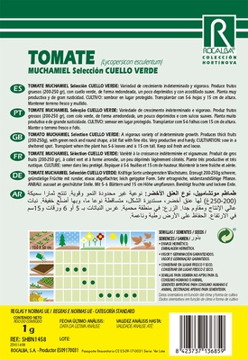Semilla Tomate Muchamiel Seleccion Cuello Verde