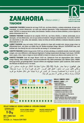 Semilla Zanahoria Touchon