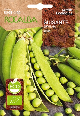 Semilla Ecologica Guisante Rondo
