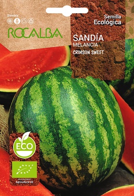 Semilla Ecologica Sandia Crimson Sweet