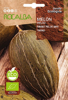 Semilla Ecologica Melon Pi�onet Piel de Sapo 