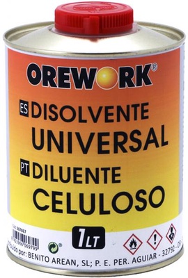 Disolvente Orework Uso General 1l